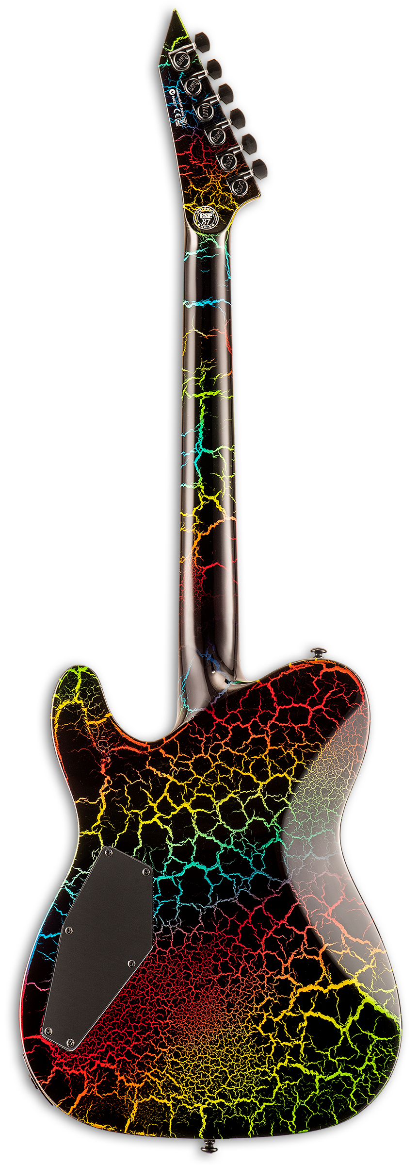 Open Box ESP LTD Eclipse 87 NT Rainbow Crackle NON-TREM