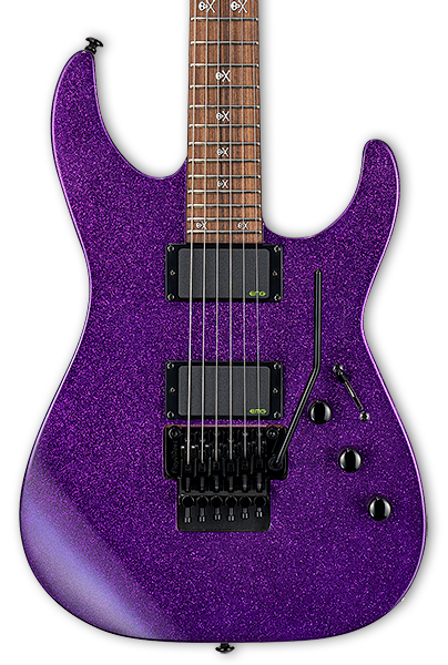ESP LTD KH-602 Kirk Hammett Signature Purple Sparkle w/case