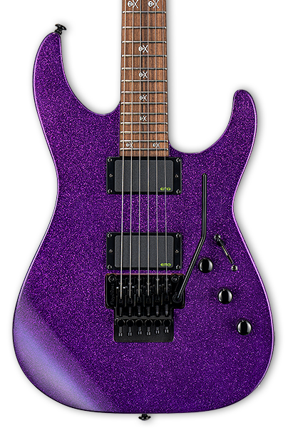 ESP LTD Kirk Hammett KH-602 Purple Sparkle w/case