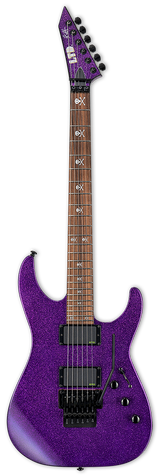 ESP LTD Kirk Hammett KH-602 Purple Sparkle w/case