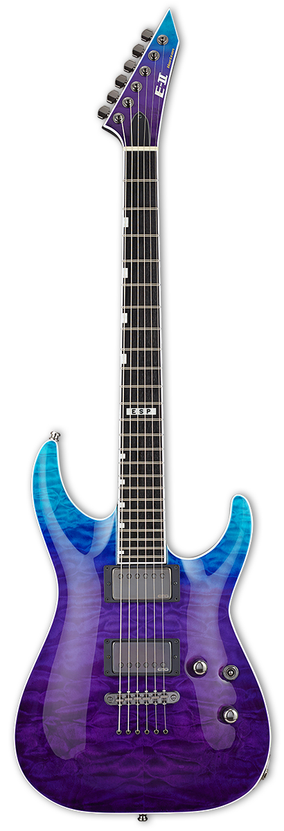 ESP E-II Horizon NT-II Blue Purple Fade w/case – Tone Shop ESP E-II Horizon NT-II Blue Purple Fade w/case – Tone Shop
