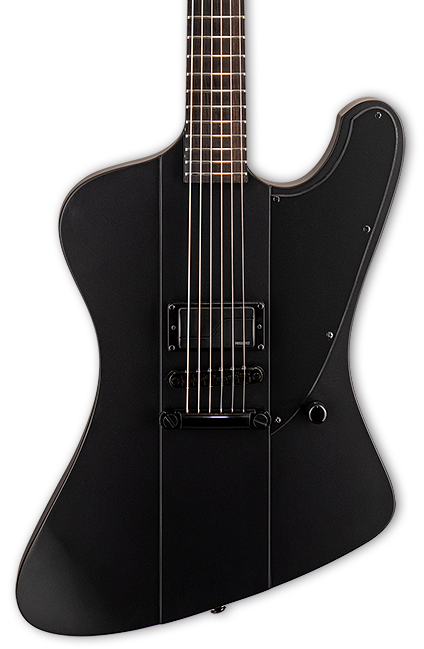ESP LTD Phoenix Black Metal Black Satin
