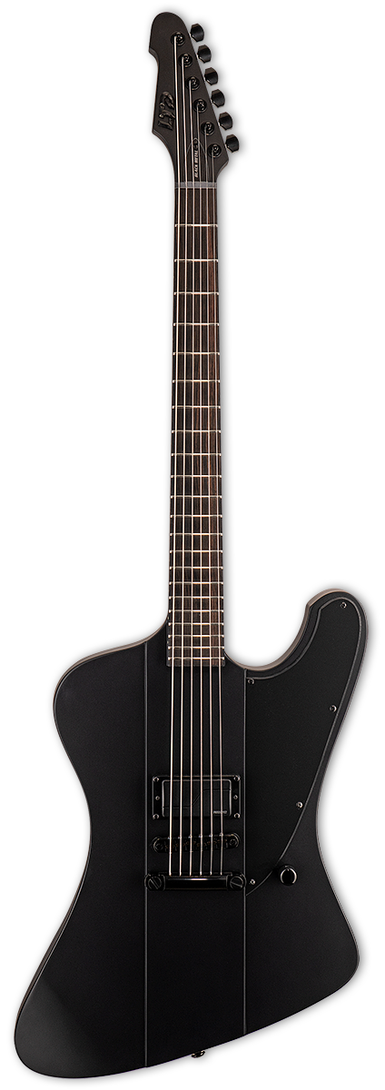 ESP LTD Phoenix Black Metal Black Satin