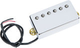 Front angle of EVH Wolfgang Neck Pickup Chrome.