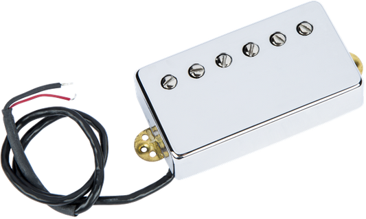 Front angle of EVH Wolfgang Neck Pickup Chrome.