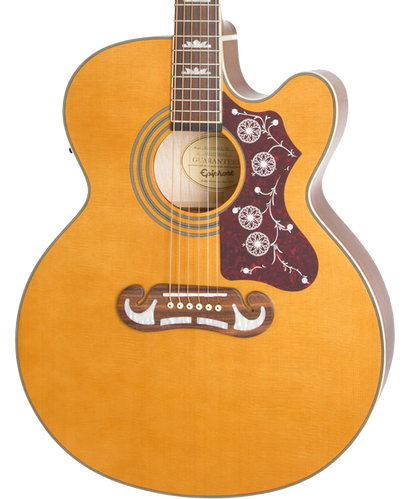 Epiphone EJ-200SCE Vintage Natural – Tone Shop Guitars Epiphone EJ-200SCE Vintage Natural – Tone Shop Guitars