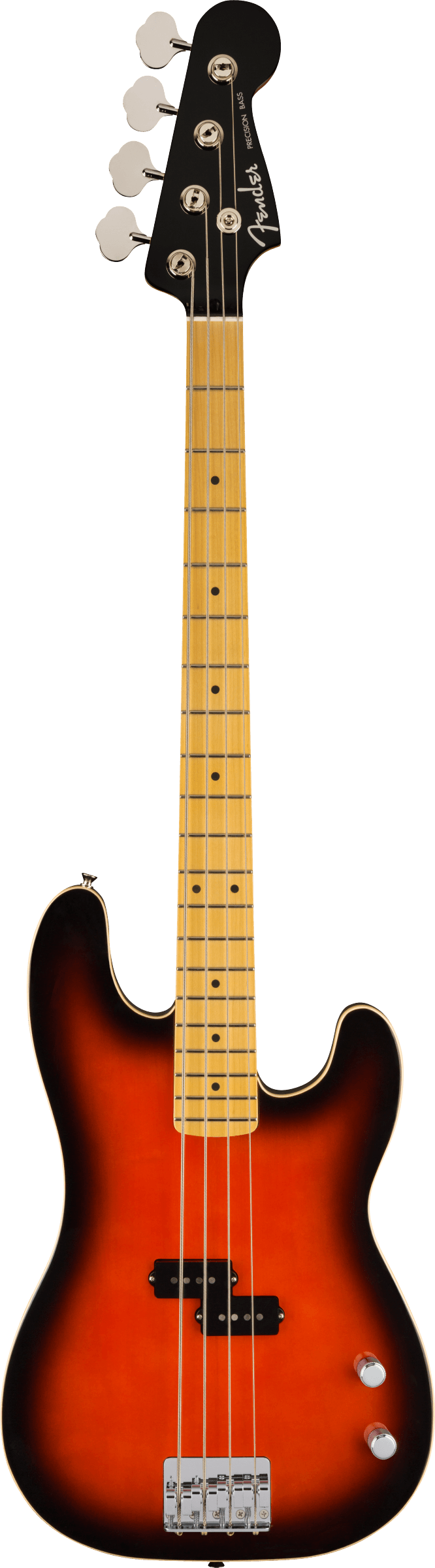 Open Box Fender Aerodyne Special Precision Bass MP Hot Rod Burst w/bag