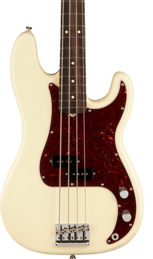 Fender Precision Bass RW body in Olympic White Tone Shop Guitars Dallas Fort Worth