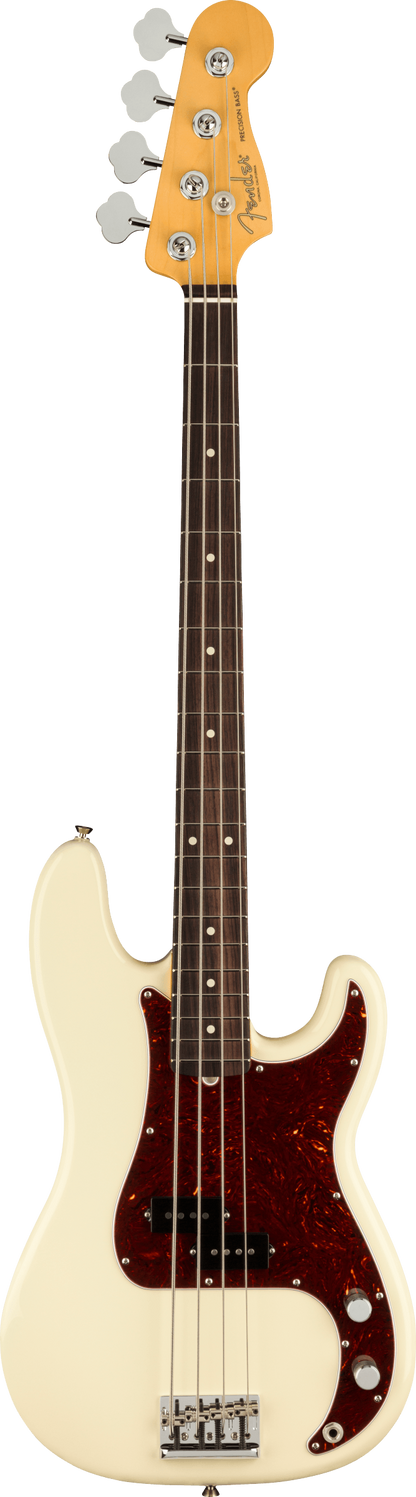 Fender Precision Bass RW in Olympic White Tone Shop Guitars Dallas Fort Worth