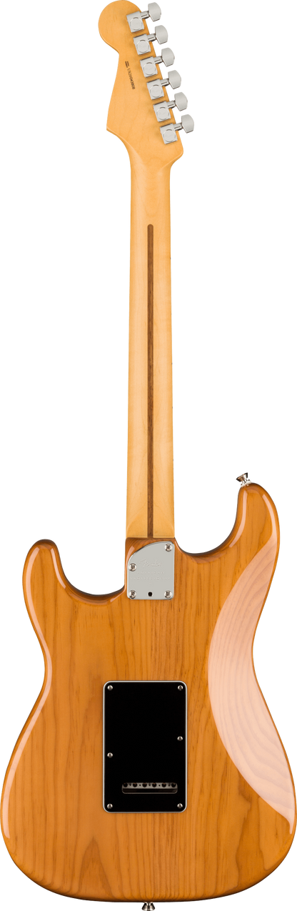 Back of Fender American Professional II Stratocaster HSS MP Roasted Pine.