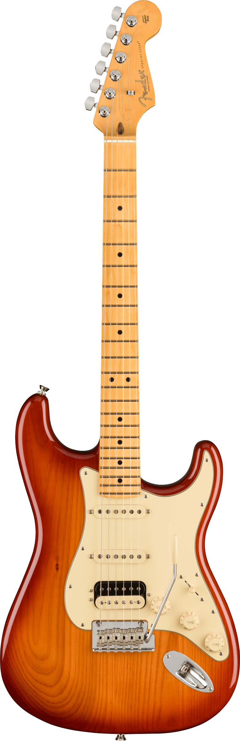 Fender Stratocaster electric guitar in Sienna Sunburst Tone Shop Guitars Dallas TX