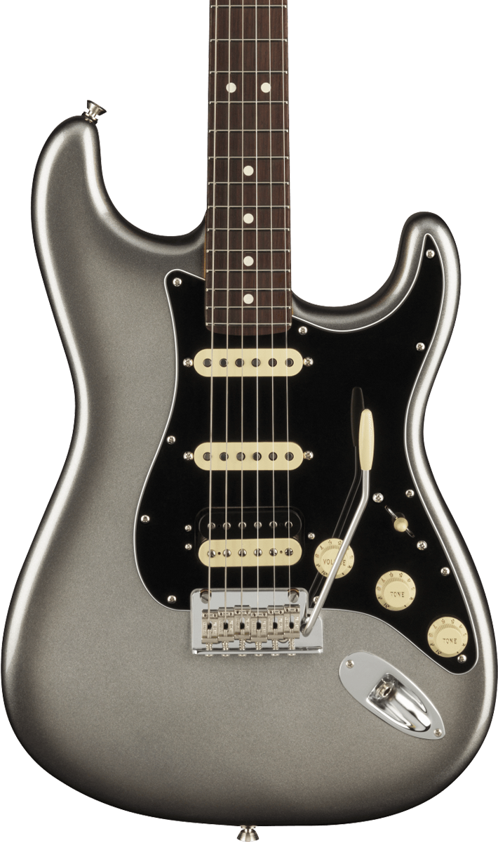 Fender Stratocaster electric guitar body in Mercury Tone Shop Guitars Dallas Texas