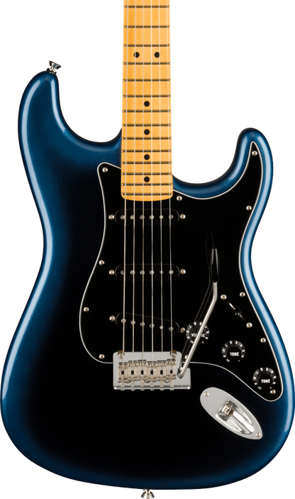 Fender Stratocaster electric guitar body in Dark Night Tone Shop Guitars Dallas Fort Worth