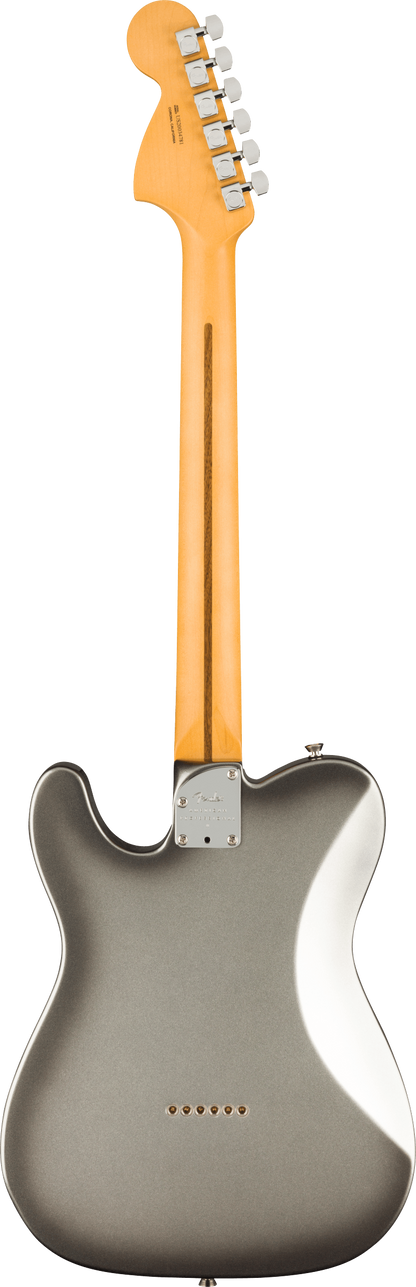 Back of Fender Telecaster electric guitar in Mercury Tone Shop Guitars Dallas Texas