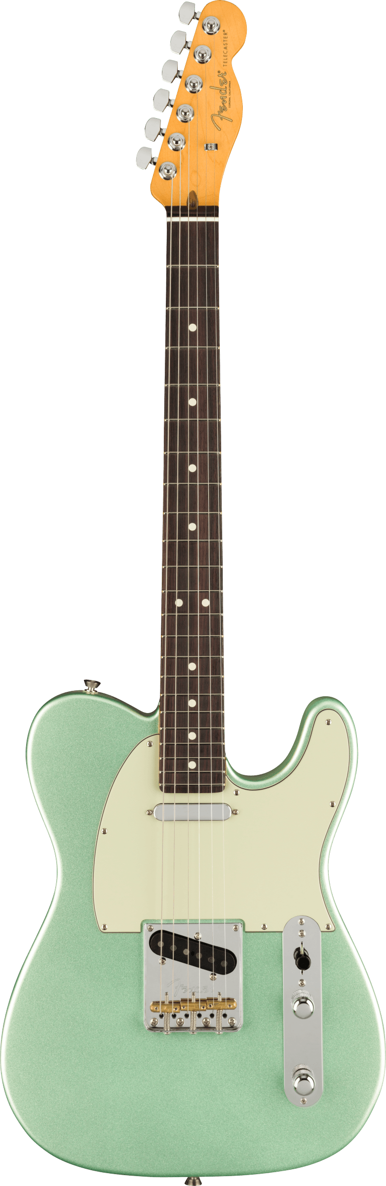Fender Telecaster electric guitar in Mystic Surf Green Tone Shop Guitars DFW