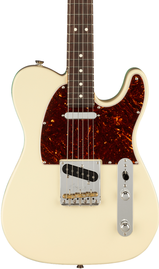 Fender Telecaster electric guitar body in Olympic White Tone Shop Guitars Dallas Texas