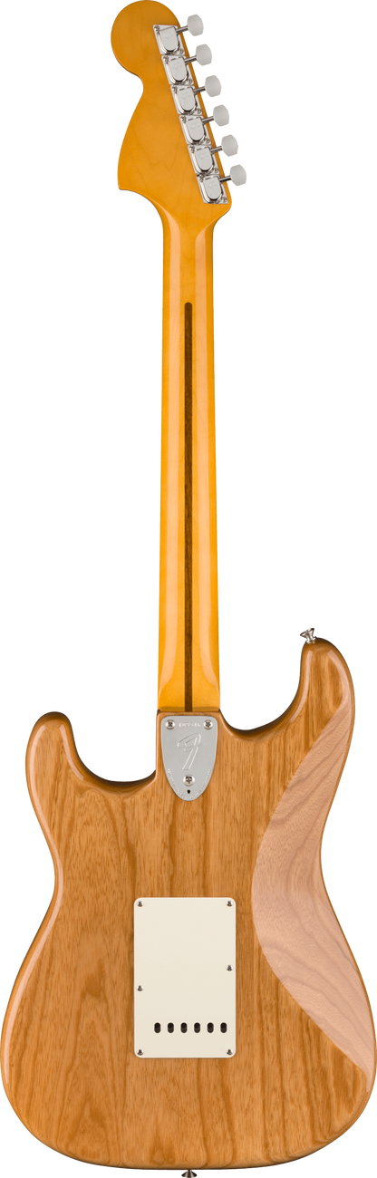 Back of Fender American Vintage II 1973 Stratocaster RW Aged Natural.