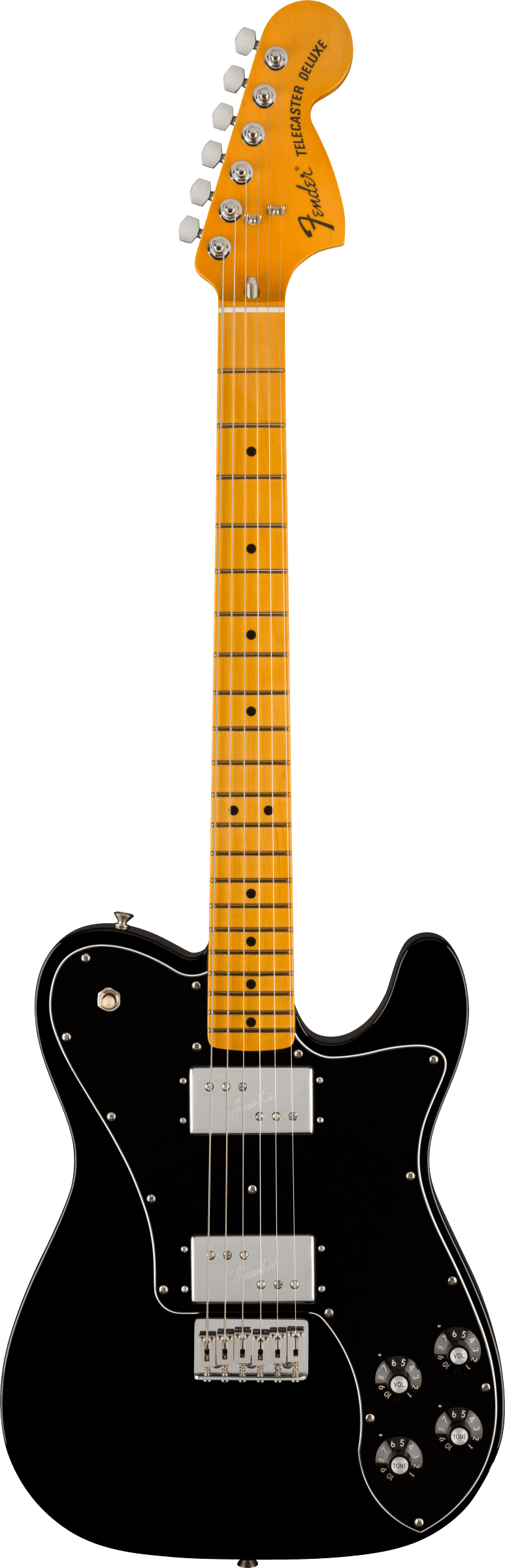 Fender American Vintage II 1975 Telecaster Deluxe MP Black w/case