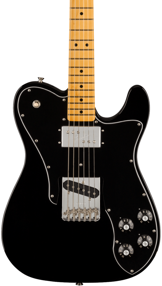 Fender American Vintage II 1977 Telecaster Custom MP Black w/case