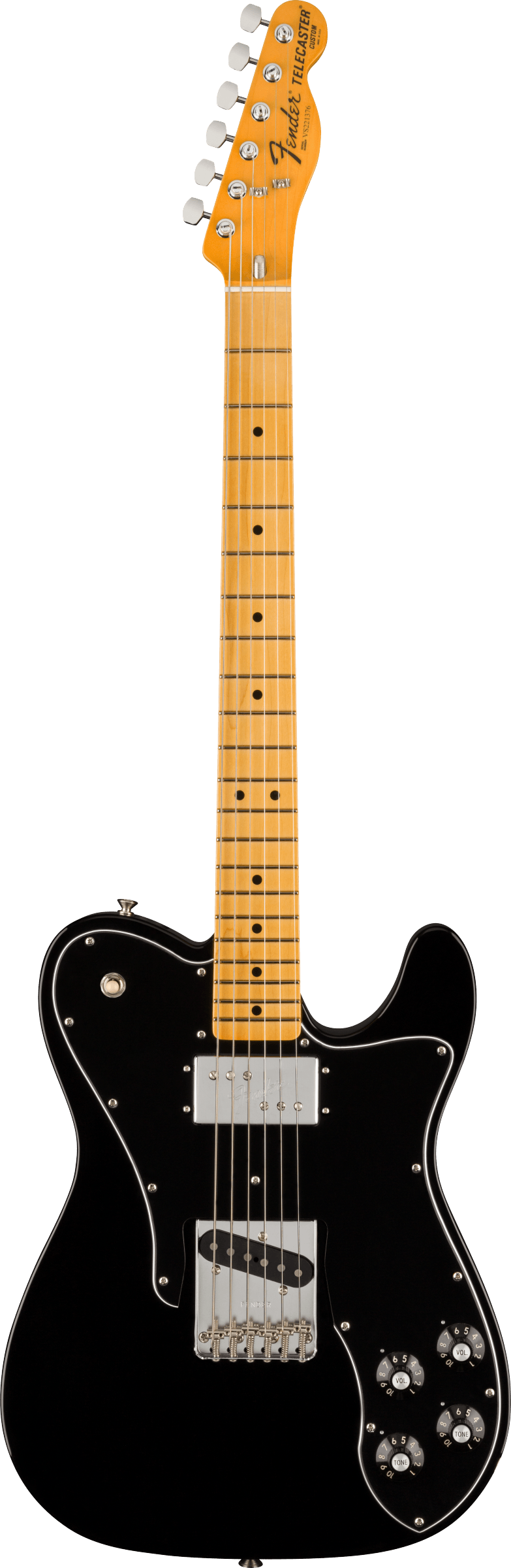 Fender American Vintage II 1977 Telecaster Custom MP Black w/case