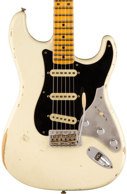 Fender Custom Shop Limited Edition Poblano II Stratocaster Relic MP Aged Olympic White w/case