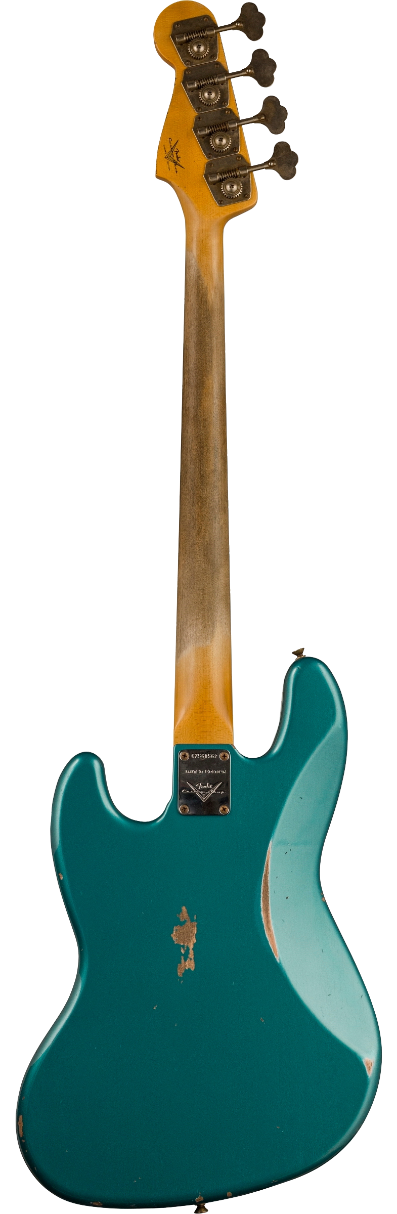 Fender Custom Shop Limited Edition 60 Jazz Bass Relic Aged Ocean Turquoise w/case