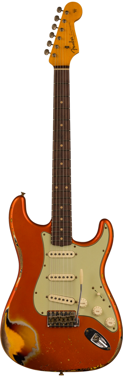 Fender Custom Shop Limited Edition 62 Strat Heavy Relic Aged Candy 