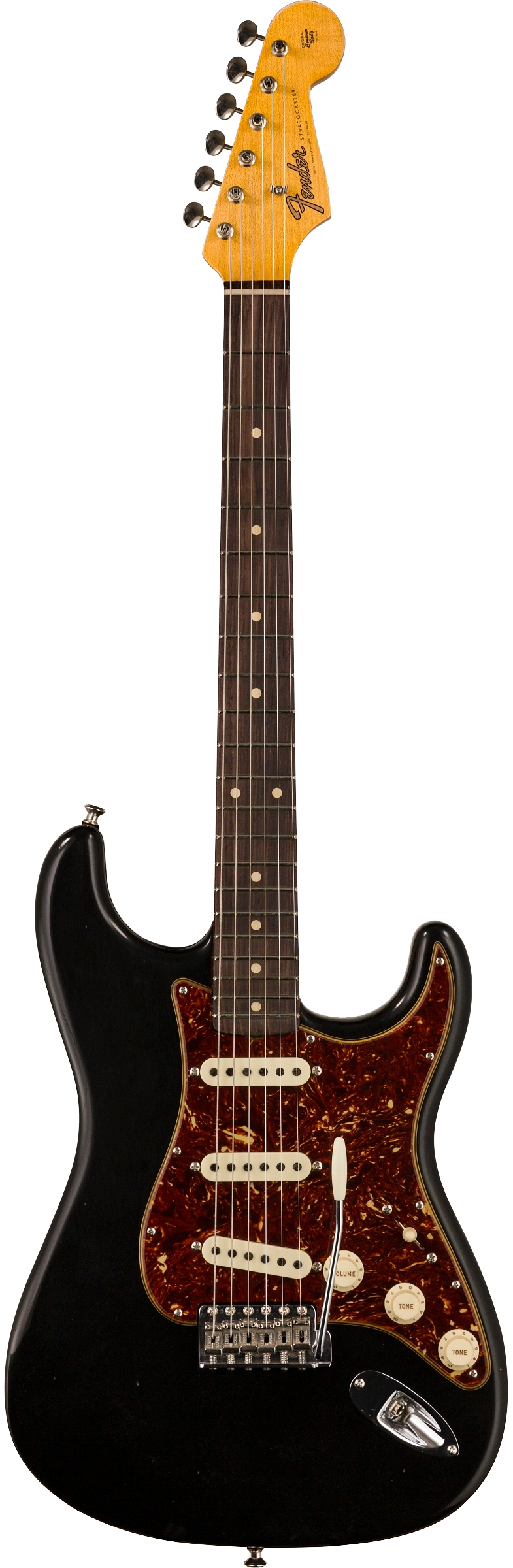 Fender Custom Shop Postmodern Strat RW Journeyman Relic w/Closet Classic Hardware Aged Black w/case