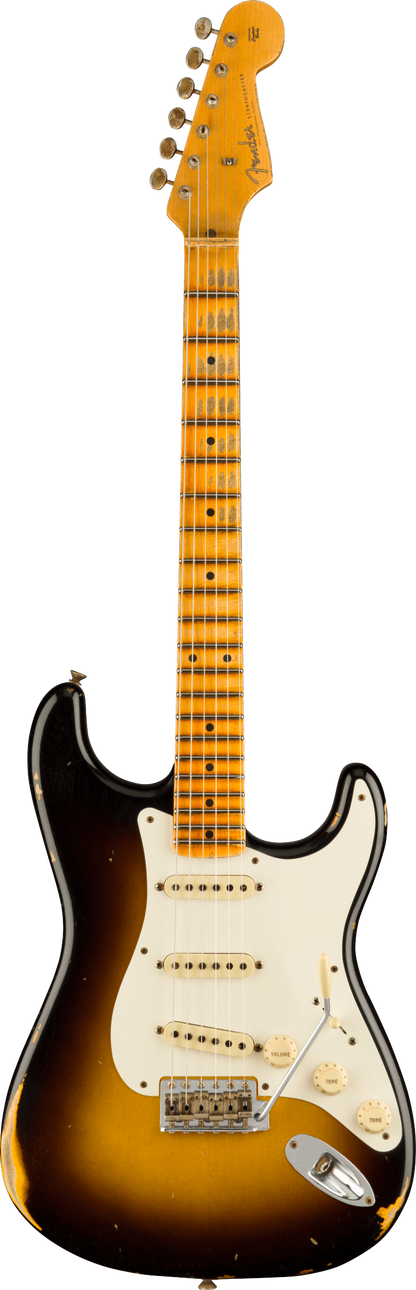 Fender Custom Shop '57 Stratocaster Relic MP Wide-Fade 2-Color Sunburst w/case