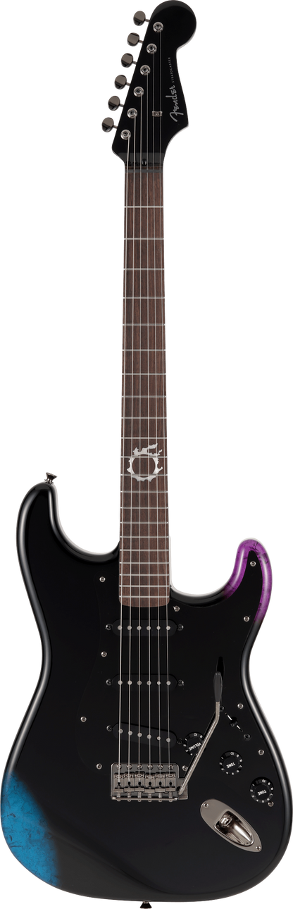 Open Box Fender FINAL FANTASY XIV Stratocaster RW Black w/case