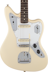 Fender Johnny Marr Jaguar RW Olympic White w/case – Tone Shop Guitars