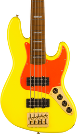 Fender MonoNeon Jazz Bass V MP Neon Yellow w/bag