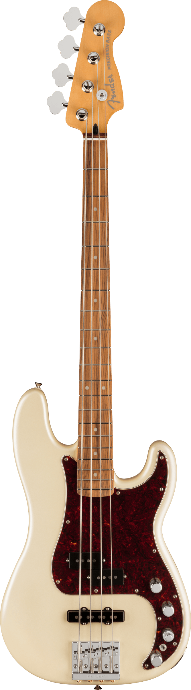 Fender Player Plus Precision Bass PF Olympic Pearl w/bag