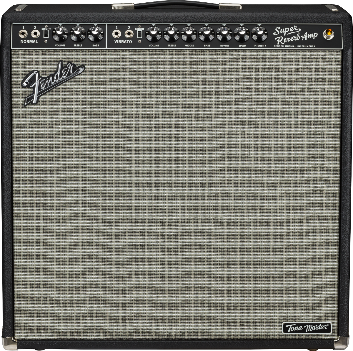 Front of Fender Tone Master Super Reverb 120V.