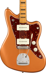 Front of Fender Troy Van Leeuwen Jazzmaster Copper Age.