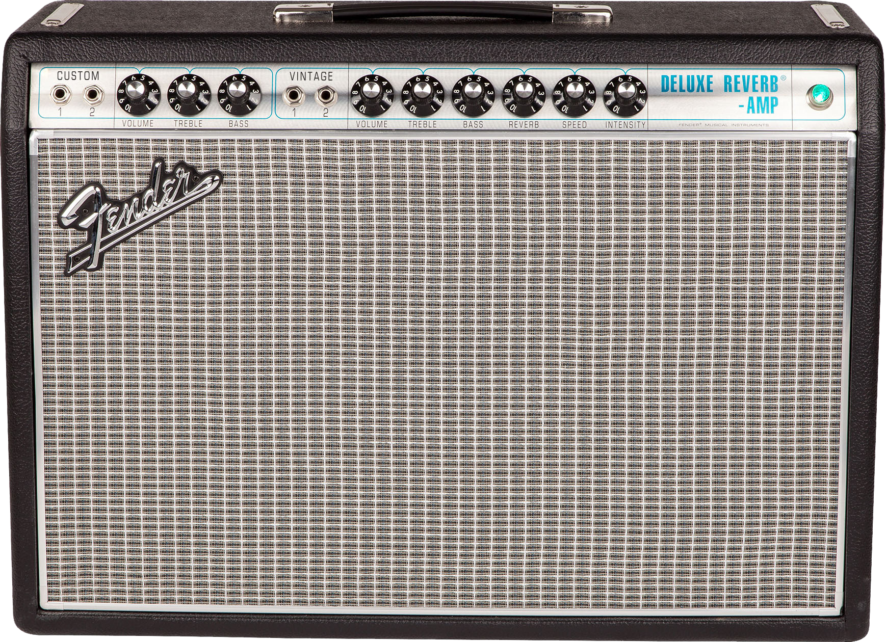 Front of Fender ’68 Custom Deluxe Reverb®.