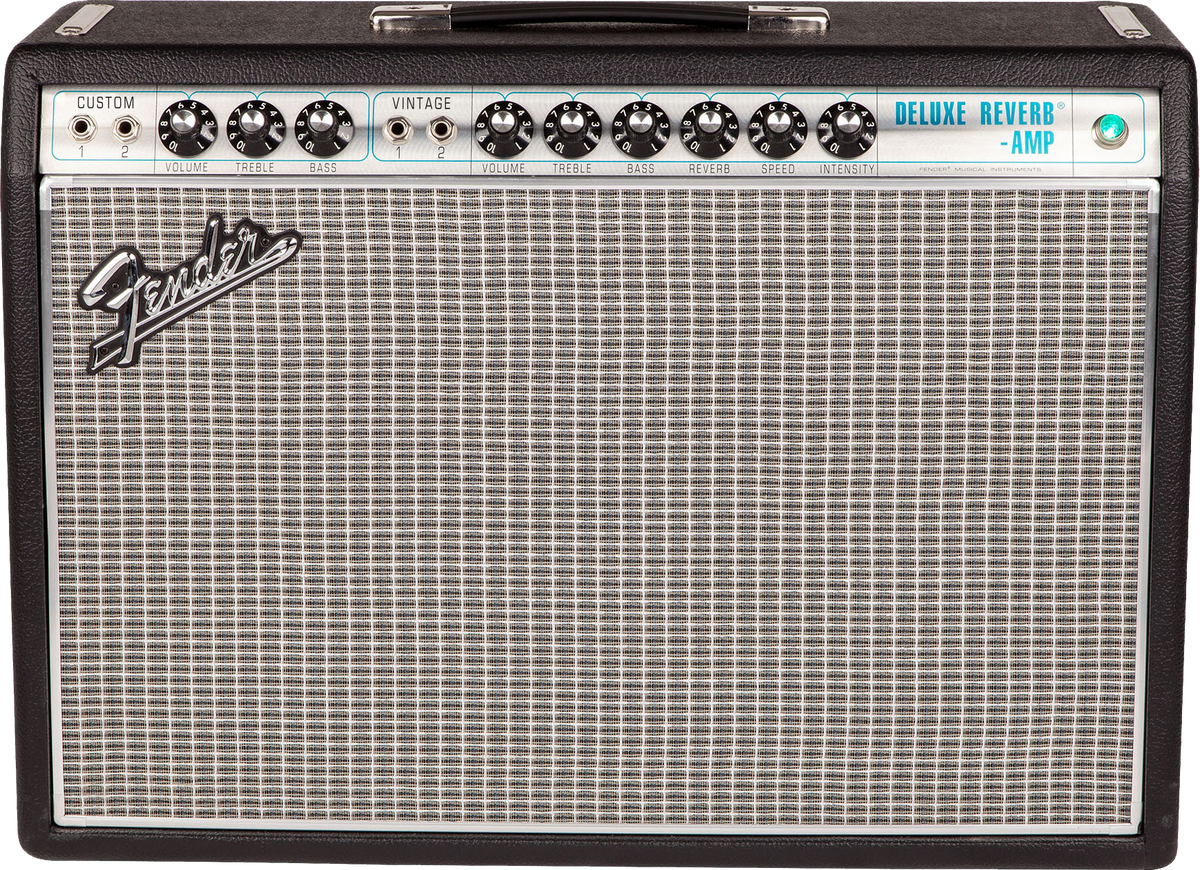 Front of Fender ’68 Custom Deluxe Reverb®.