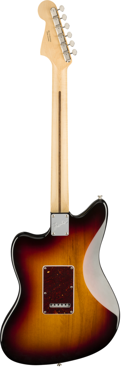 Back of Fender American Performer Jazzmaster RW 3-Color Sunburst.