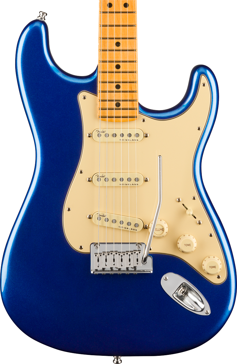 Fender Stratocaster electric guitar body in Cobra Blue Tone Shop Guitars DFW Texas