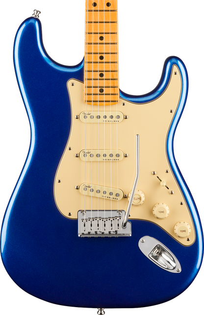 Fender Stratocaster electric guitar body in Cobra Blue Tone Shop Guitars DFW Texas