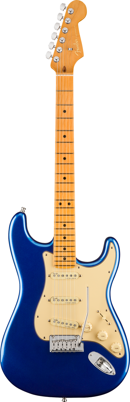 Fender Stratocaster electric guitar in Cobra Blue Tone Shop Guitars Dallas FW Texas