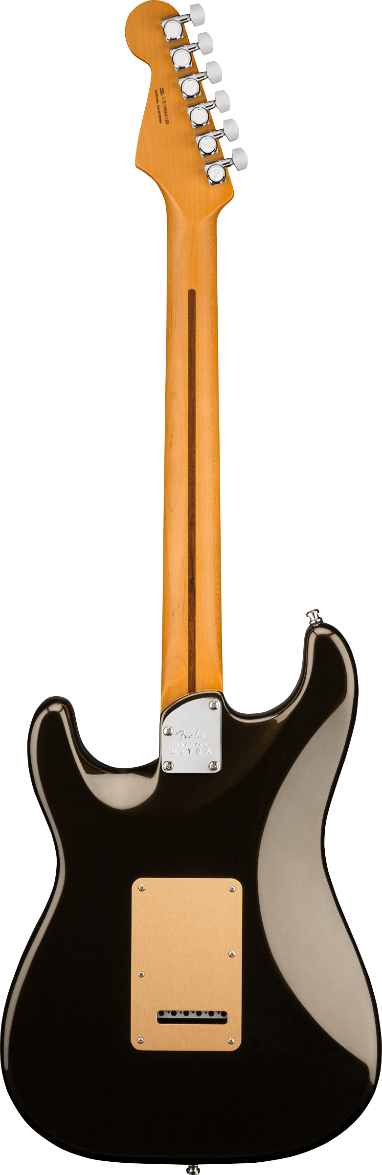 Black of Fender Stratocaster MP electric guitar in black Texas Tea color Tone Shop Guitars DFW