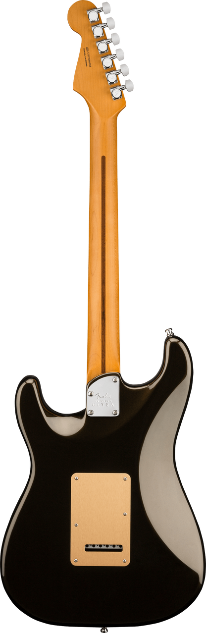 Black of Fender Stratocaster MP electric guitar in black Texas Tea color Tone Shop Guitars DFW