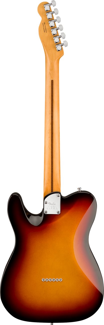 Back of Fender Telecaster MP electric guitar in Ultraburst color Tone Shop Guitars DFW
