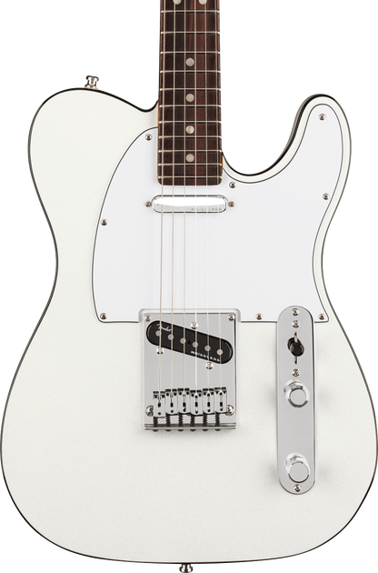 Fender Telecaster RW electric guitar body in Arctic Pearl white Tone Shop Guitars Dallas Fort Worth
