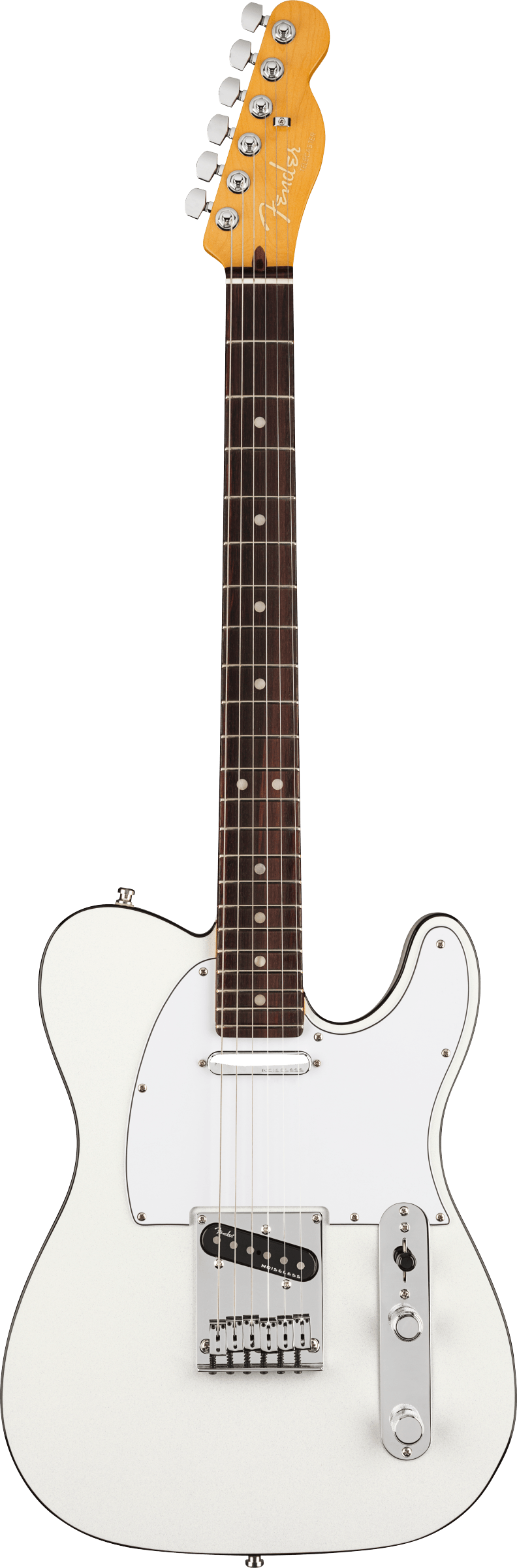 Fender Telecaster RW electric guitar in Arctic Pearl white Tone Shop Guitars Dallas Fort Worth