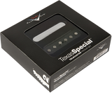 Front angle of Fender Custom Shop Texas Special Telecaster Pickups packaging.