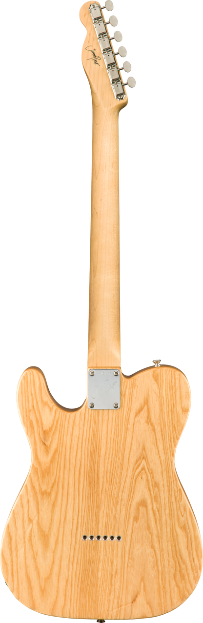 Back of Fender Jimmy Page Telecaster "Dragon" RW Natural.