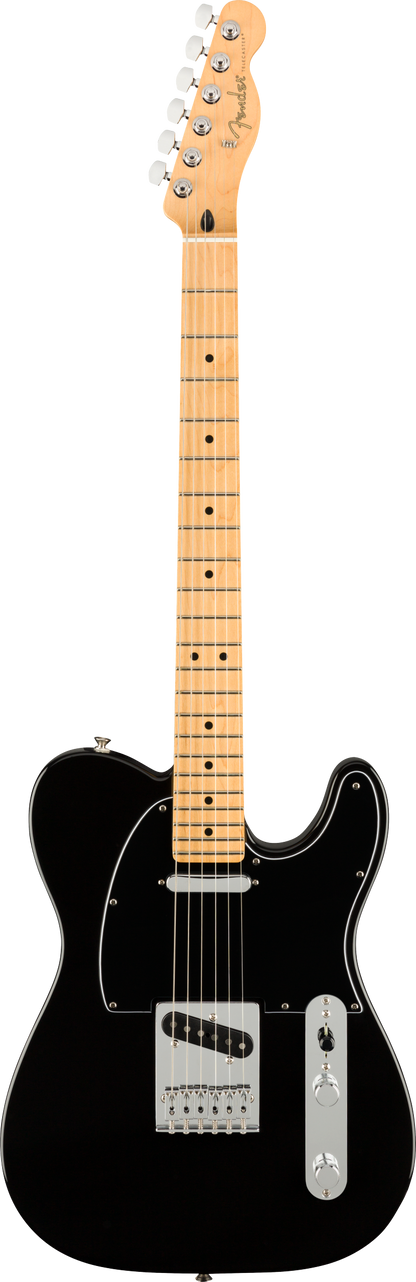 Full frontal of Fender Player Telecaster MP Black.