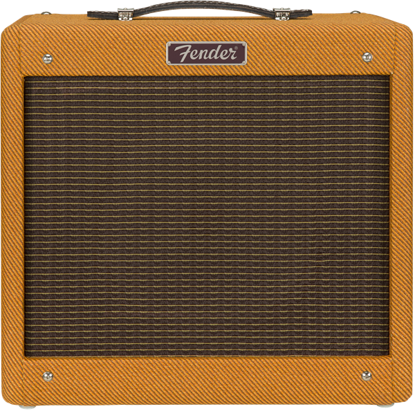 Front of Fender  Pro Junior IV Lacquered Tweed 120V.